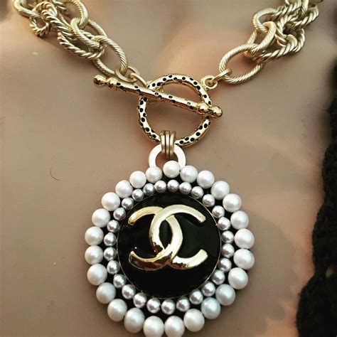 coco chanel replica jewelry|chanel necklace knockoff.